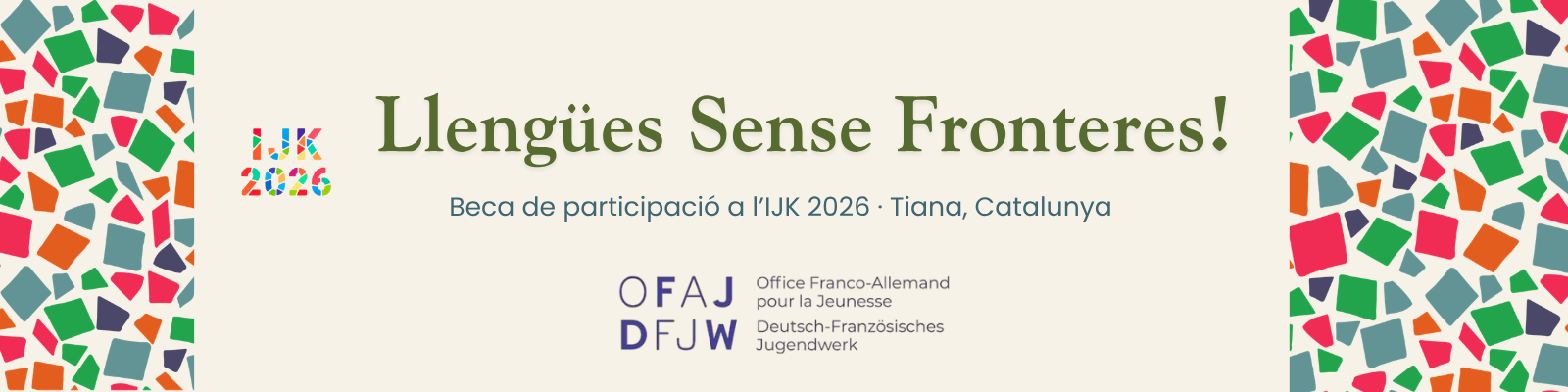 Participa a l’IJK finançat pel projecte de Diversitat Lingüística: Llengües Sense Fronteres!